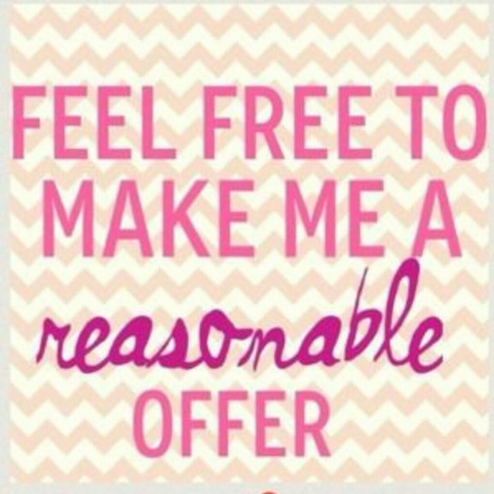 Any offer is welcome!